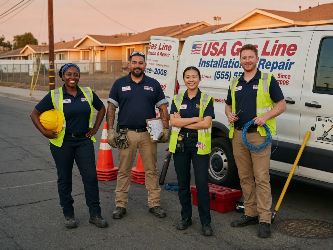 Gas Line Installation company in Mcclure, PA